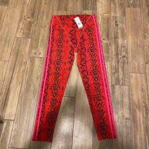 Adidas X Ivy Park Heart Snake Print Leggings